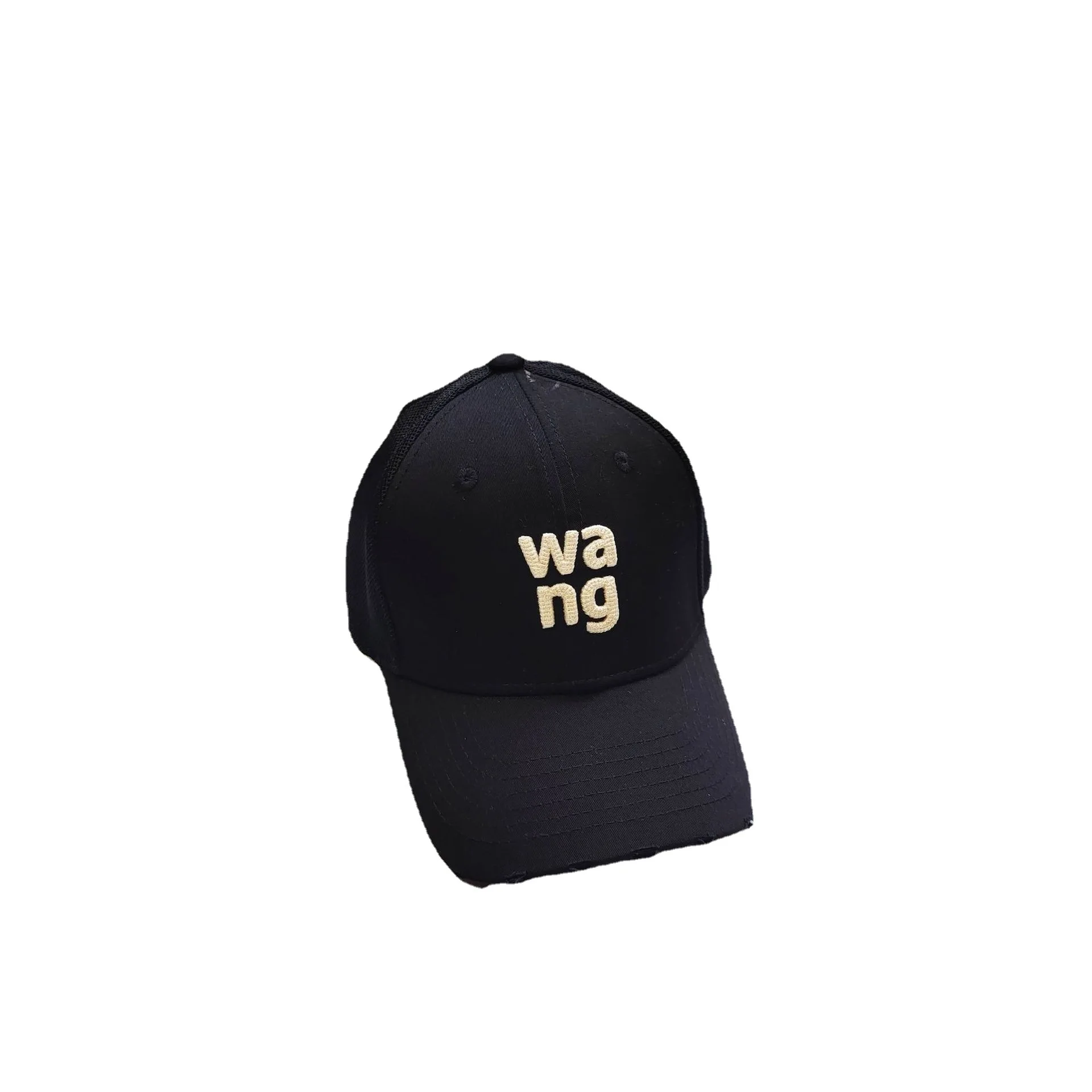 WANG Korean Version of Ing Semi-net Letter Embroidery Baseball Hat Men and Women Summer Sunshade Cap Big Head Tide
WANG Korean Version of Ing Semi-net Letter Embroidery Baseball Hat Men and Women Summer Sunshade Cap Big Head Tide