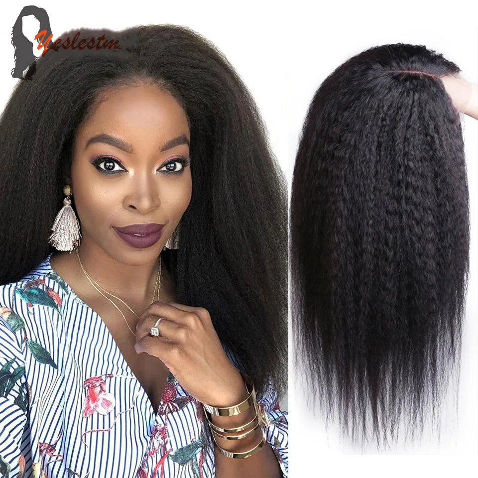 Yeslestm Kinky Straight 13x6 HD Lace Frontal Wig Human Hair Remy 180 Density Front Human Hair Wigs For Black Women 10-34 Inches
Yeslestm Kinky Straight 13x6 HD Lace Frontal Wig Human Hair Remy 180 Density Front Human Hair Wigs For Black Women 10-34 Inches