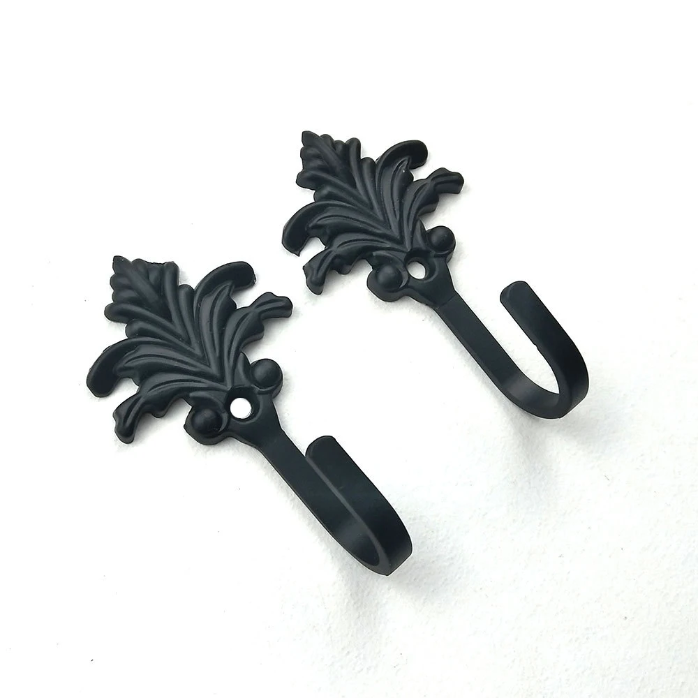 2pcs Hooks Hangers Black Heavy Duty Wall Mounted Hooks Rustic Key Coat Bag Hat Hanger Rustic Clothes Hooks Wall Hanging Hook
2pcs Hooks Hangers Black Heavy Duty Wall Mounted Hooks Rustic Key Coat Bag Hat Hanger Rustic Clothes Hooks Wall Hanging Hook