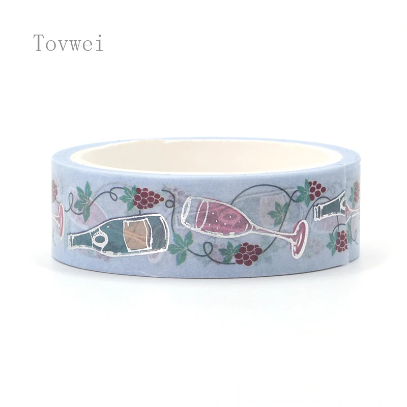 1PC Glass Bottle washi tape DIY decoration scrapbooking planner masking tape adhesive tape kawaii stationery 5M length
1PC Glass Bottle washi tape DIY decoration scrapbooking planner masking tape adhesive tape kawaii stationery 5M length