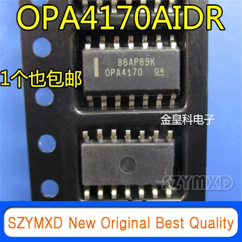 5Pcs/Lot New Original OPA4170AIDR OPA4170IDR SOP14 Op Amp Core Chip In Stock
5Pcs/Lot New Original OPA4170AIDR OPA4170IDR SOP14 Op Amp Core Chip In Stock