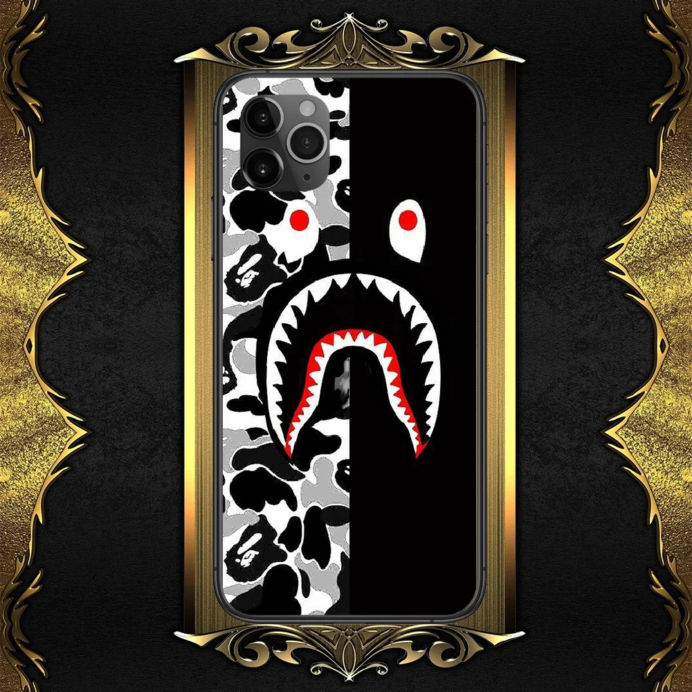 Fashion Brand Bapes-compatible Phone Case Cover Hull For iphone 5 5s se 2 6 6s 7 8 12 mini plus X XS XR 11 PRO MAX black art
Fashion Brand Bapes-compatible Phone Case Cover Hull For iphone 5 5s se 2 6 6s 7 8 12 mini plus X XS XR 11 PRO MAX black art