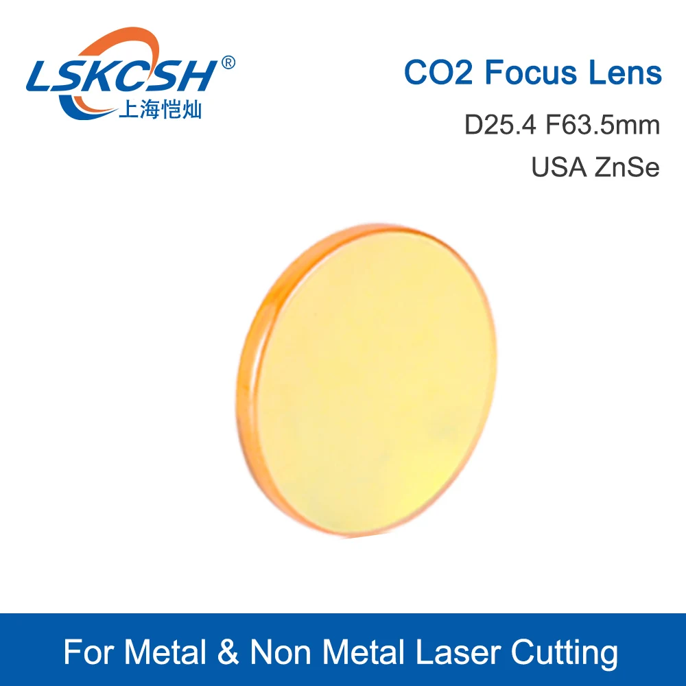 LSKCSH USA Co2 Laser Focus lens Diameter 25.4 Focal Length 63.5mm for metal and Non metal Co2 laser cutting Machines
LSKCSH USA Co2 Laser Focus lens Diameter 25.4 Focal Length 63.5mm for metal and Non metal Co2 laser cutting Machines