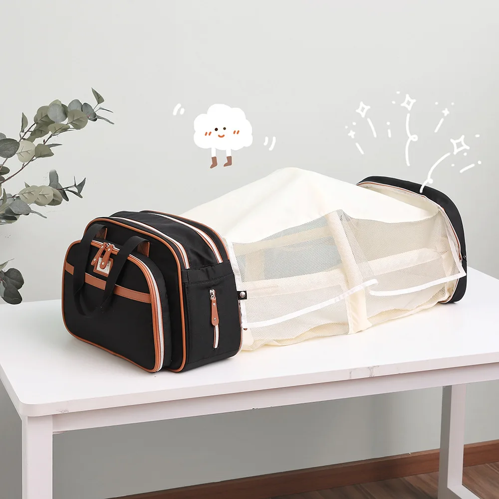 IMBABY Mommy Bag with Bed Waterproof Baby Diaper Bag Removable Folding Crib Storage Bags Multifunction Fashion Backpack for Moms
IMBABY Mommy Bag with Bed Waterproof Baby Diaper Bag Removable Folding Crib Storage Bags Multifunction Fashion Backpack for Moms