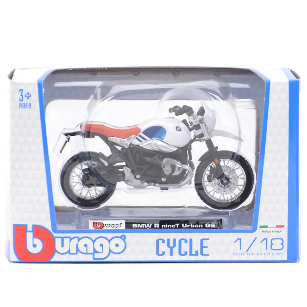 Bburago 1:18 BMW1 R nineT Urban GS Static Die Cast Vehicles Collectible Motorcycle Model Toys
Bburago 1:18 BMW1 R nineT Urban GS Static Die Cast Vehicles Collectible Motorcycle Model Toys