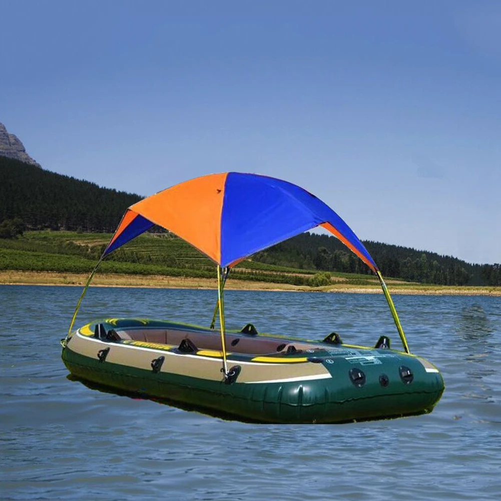 2-4 Persons Rainproof Sun Protection Rubber Boat Awning Canopy Inflatable Fishing Boat Hovercraft Folding Sunshade Tents
2-4 Persons Rainproof Sun Protection Rubber Boat Awning Canopy Inflatable Fishing Boat Hovercraft Folding Sunshade Tents