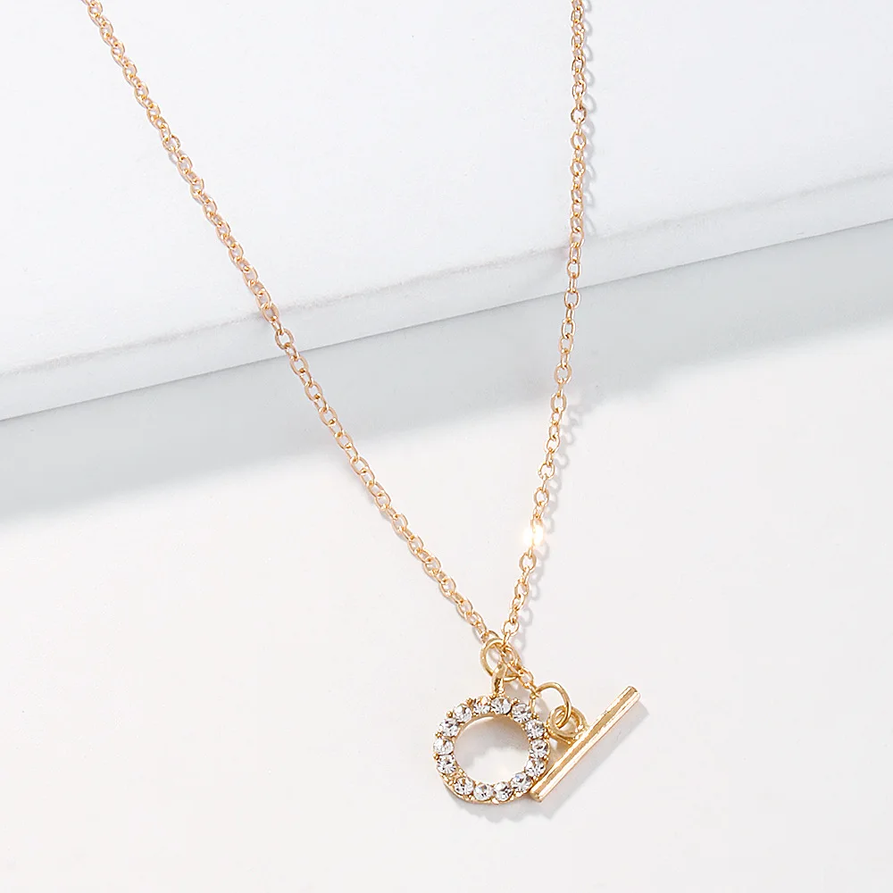 Fashion items, circle button multi-element necklace, female versatile simple high-end N8181
Fashion items, circle button multi-element necklace, female versatile simple high-end N8181