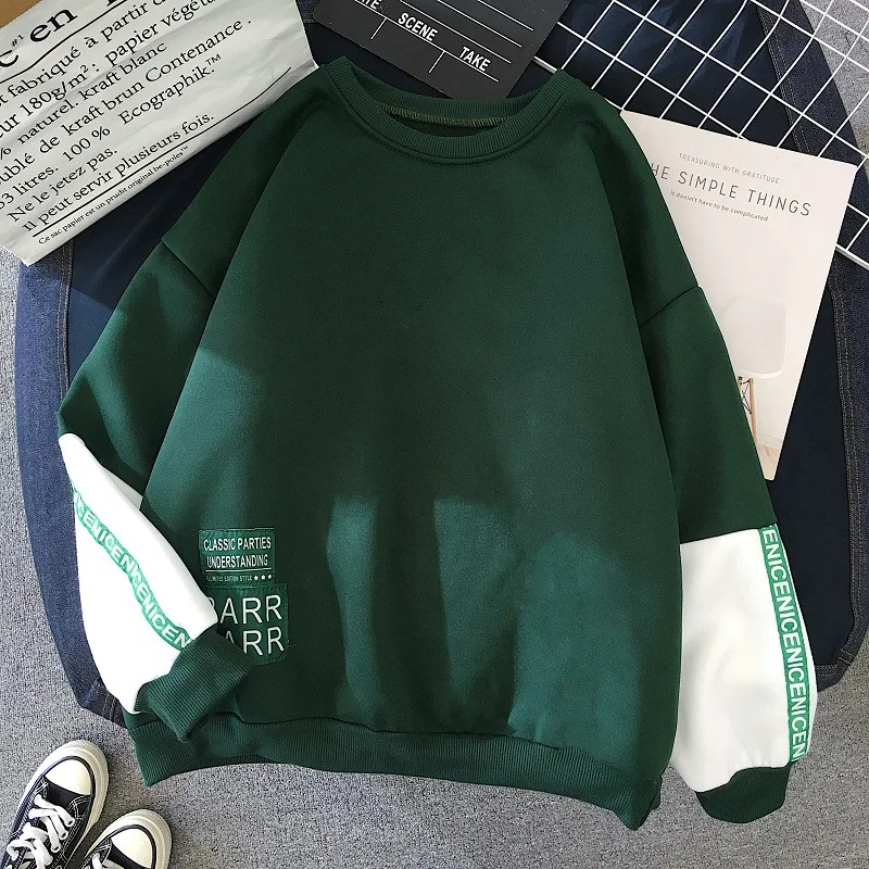 Autumn and Winter Hot Cotton Women Sweatshirt Harajuku Plus Size Letter Long Sleeve Tops Thin Pullover Coat Designer Sweatshirt
Autumn and Winter Hot Cotton Women Sweatshirt Harajuku Plus Size Letter Long Sleeve Tops Thin Pullover Coat Designer Sweatshirt