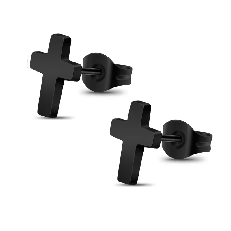 Tiny Cross Earrings Stainless Steel Body Piercing Jewelry Gift Small Stud Earring for Men Women
Tiny Cross Earrings Stainless Steel Body Piercing Jewelry Gift Small Stud Earring for Men Women
