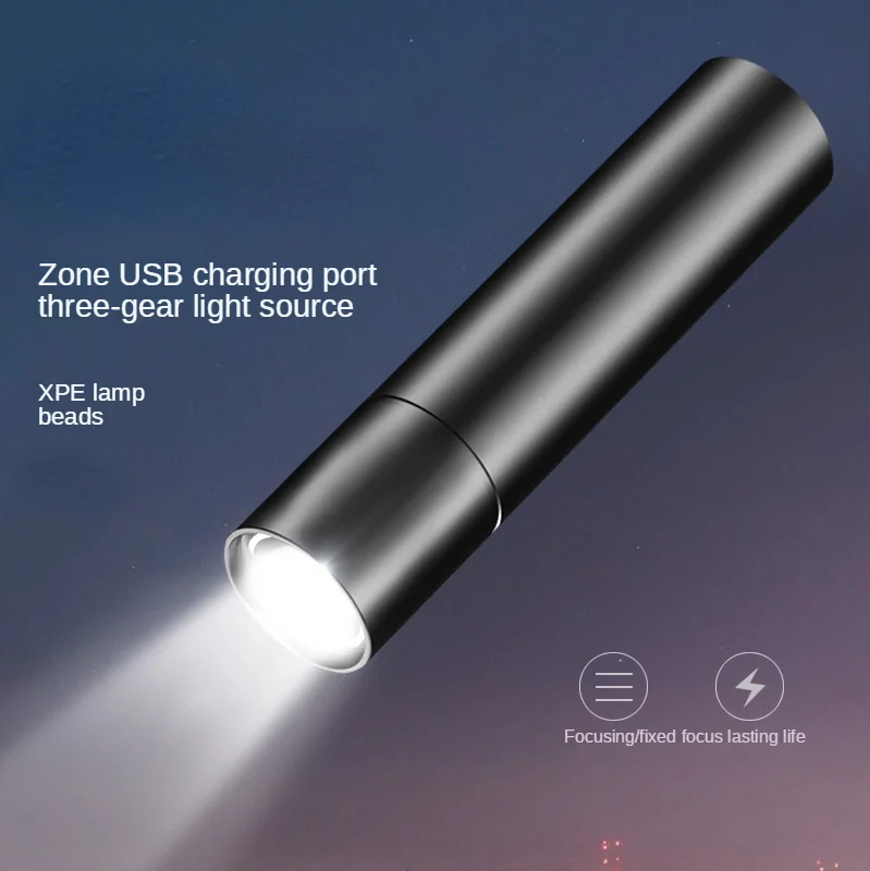 Светодиодный USB Перезаряжаемый Фонарик, мини-фонарик с 3 режимами освещения, водонепроницаемый телескопический зум, стильный портативный к...
Светодиодный USB Перезаряжаемый Фонарик, мини-фонарик с 3 режимами освещения, водонепроницаемый телескопический зум, стильный портативный к...