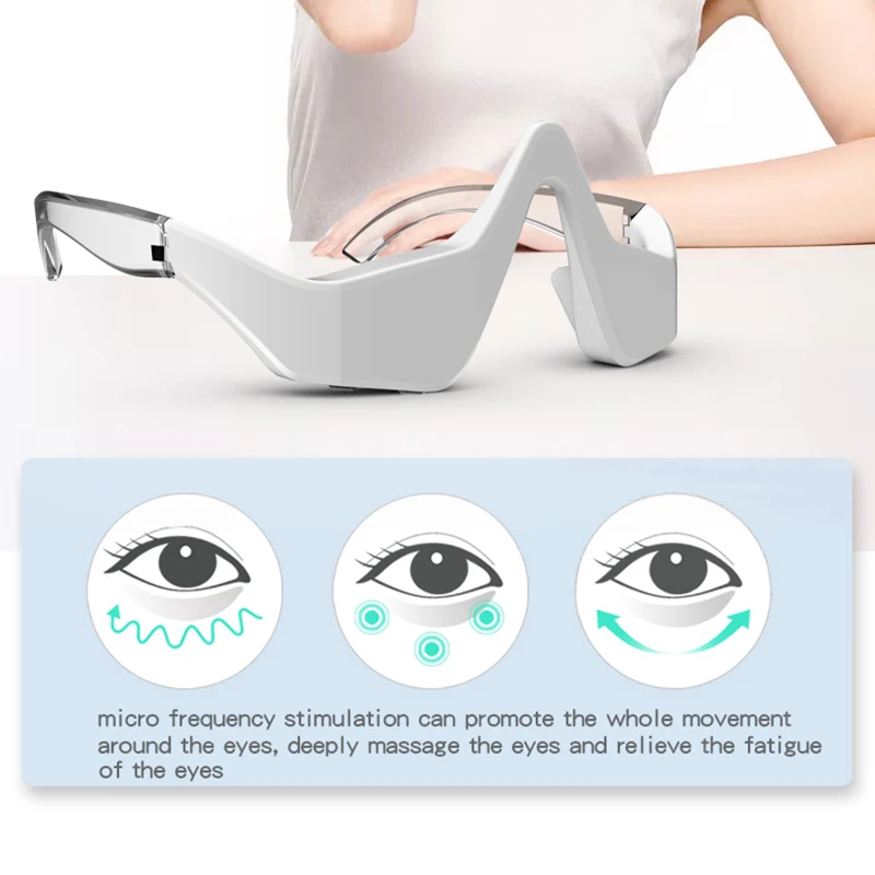 Rechargeable Eye Massager Eye Therapy Massager Relieve Dark Circles Wrinkle Fatigue Eye Care Device Micro Current Massage
Rechargeable Eye Massager Eye Therapy Massager Relieve Dark Circles Wrinkle Fatigue Eye Care Device Micro Current Massage