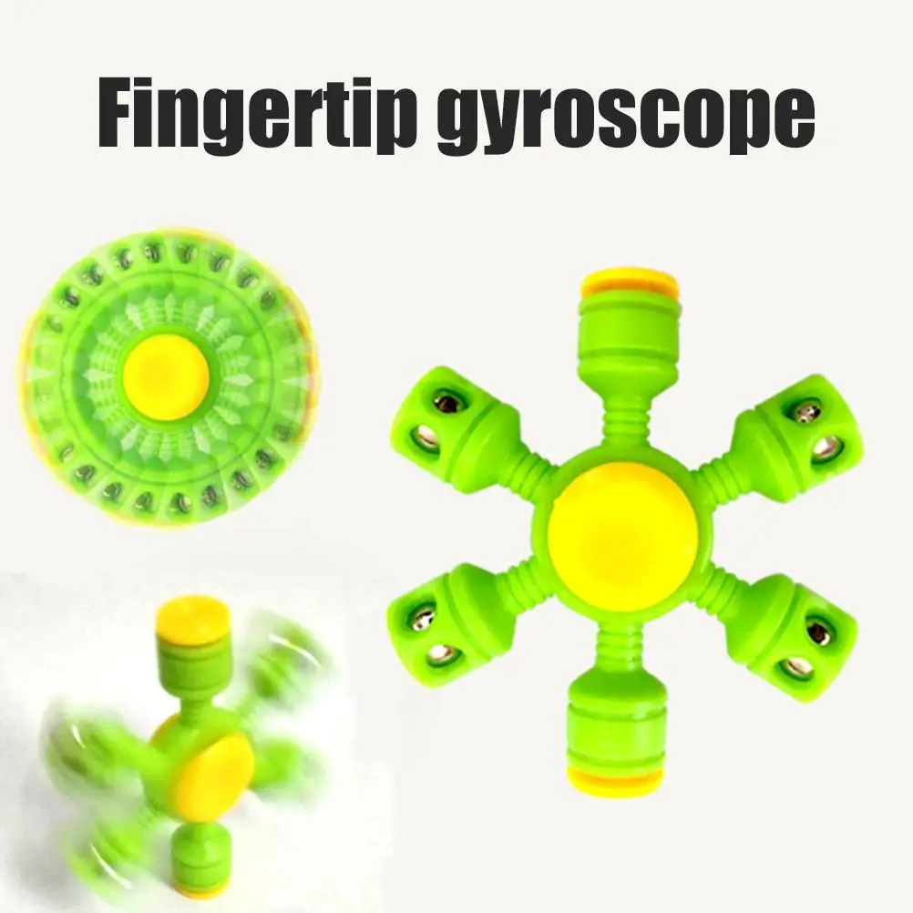 1pcs Fingertip Gyro Finger Adult Decompression Artifact Relieve Stress Finger Spinning Toy
1pcs Fingertip Gyro Finger Adult Decompression Artifact Relieve Stress Finger Spinning Toy