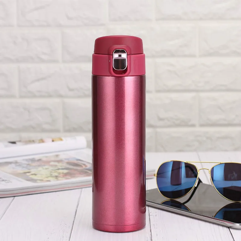 New Style Stainless Steel Thermos Portable Double-layer Vacuum Insulation Water Bottle Sports Fashion Classic Straight Thermos
New Style Stainless Steel Thermos Portable Double-layer Vacuum Insulation Water Bottle Sports Fashion Classic Straight Thermos