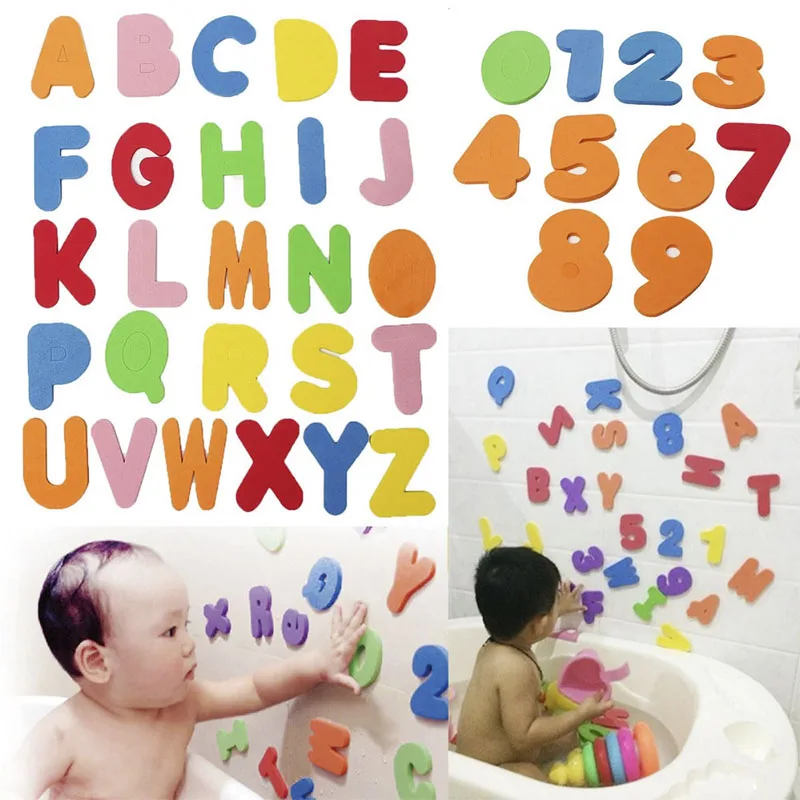 36pcs Baby Bath Toys Russian Alphanumeric Letters Animal Puzzle Soft EVA Numbers Kids Water Early Educational Bathroom Baby Toys
36pcs Baby Bath Toys Russian Alphanumeric Letters Animal Puzzle Soft EVA Numbers Kids Water Early Educational Bathroom Baby Toys