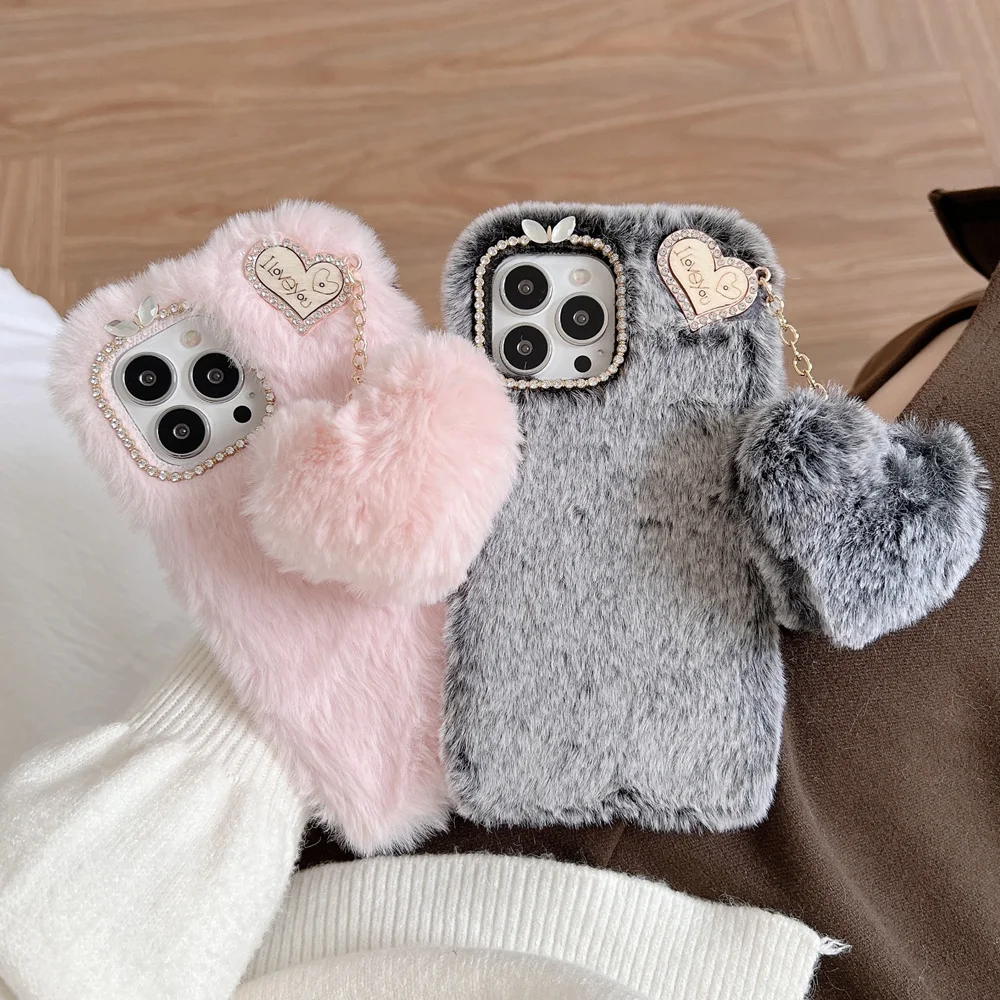 Soft Warm Plush Winter Phone Case For Samsung S8 S9 S10 S20 Ultra S21 Plus S30 Pro S10E Note 8 9 10 20 Love Heart Fashion Cover
Soft Warm Plush Winter Phone Case For Samsung S8 S9 S10 S20 Ultra S21 Plus S30 Pro S10E Note 8 9 10 20 Love Heart Fashion Cover