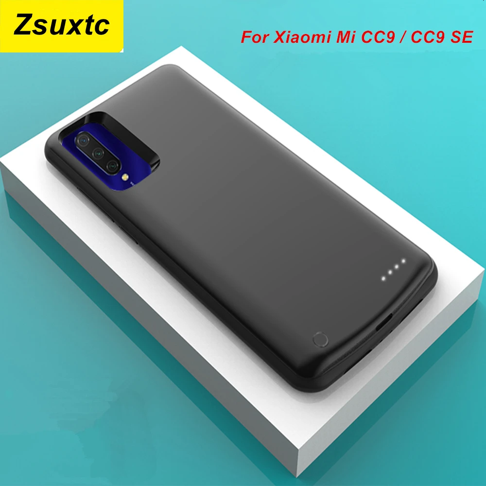 Чехол для аккумулятора Xiaomi Mi CC9, Mi CC9 SE, 6500 мАч, чехол для смартфона, внешний аккумулятор для Xiaomi Mi CC9 SE, чехол для зарядного устройства MiCC9
Чехол для аккумулятора Xiaomi Mi CC9, Mi CC9 SE, 6500 мАч, чехол для смартфона, внешний аккумулятор для Xiaomi Mi CC9 SE, чехол для зарядного устройства MiCC9
