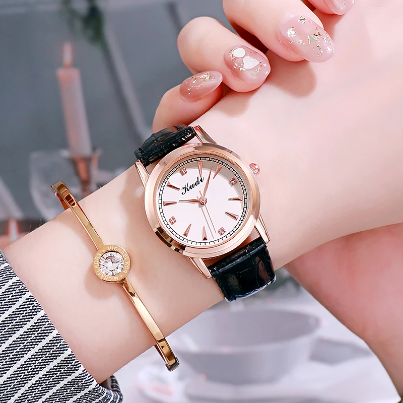 New Women Waterproof Quartz Watches Luxury Leather Strap Rhinestone Watch Black Bracelet Diamond Lady Business Wristwatches
New Women Waterproof Quartz Watches Luxury Leather Strap Rhinestone Watch Black Bracelet Diamond Lady Business Wristwatches