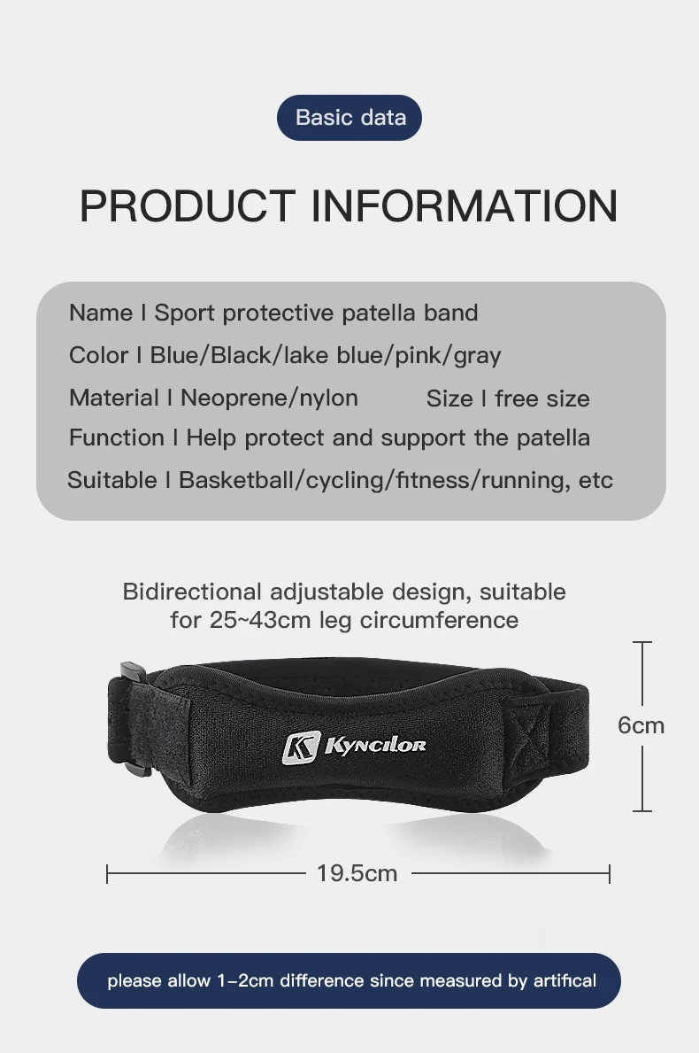 Arbot Adjustable Patella Knee Tendon Strap Protector Guard Support Pad Belted Sports Knee Brace Black Keenpads Outdoor
Arbot Adjustable Patella Knee Tendon Strap Protector Guard Support Pad Belted Sports Knee Brace Black Keenpads Outdoor