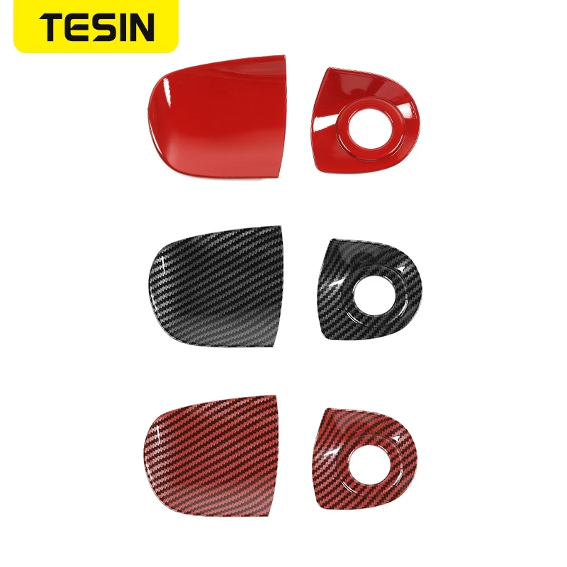 TESIN Car Engine Start Stop Button Decoration Cover Trim Frame Fit for Ford Mustang 2010-2014 Car Accessories High Quality
TESIN Car Engine Start Stop Button Decoration Cover Trim Frame Fit for Ford Mustang 2010-2014 Car Accessories High Quality