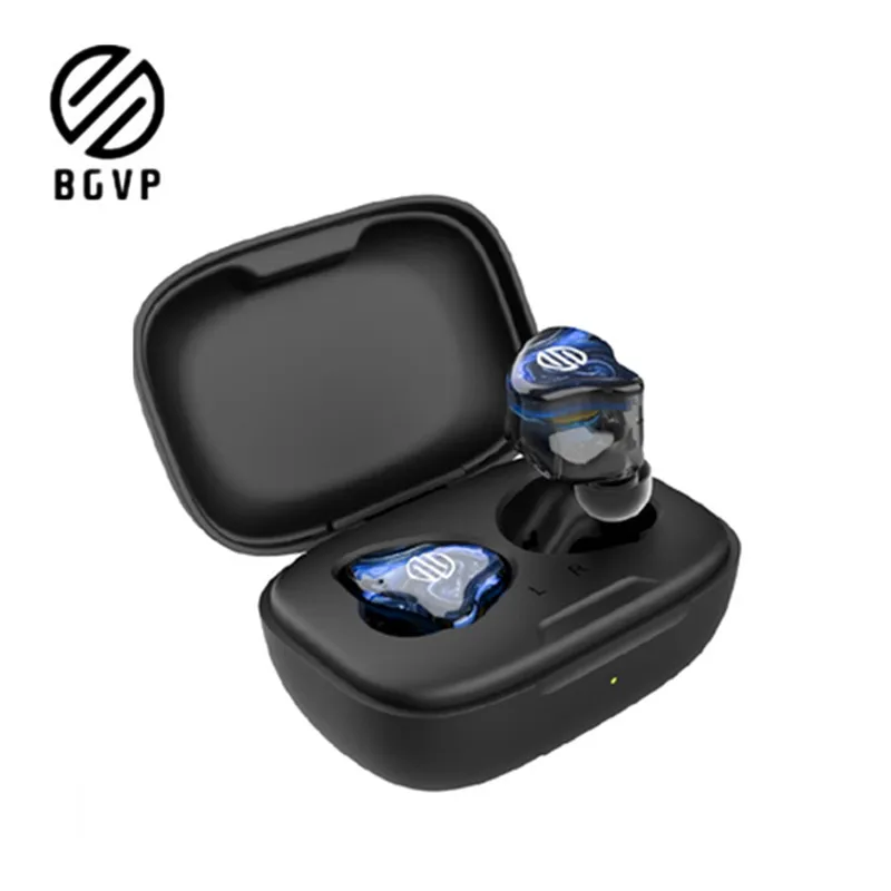 Внутриканальные наушники BGVP Q2S Bluetooth 5 2 TWS QCC3040 Qualcomm Knowles Hi-Fi съемный кабель |