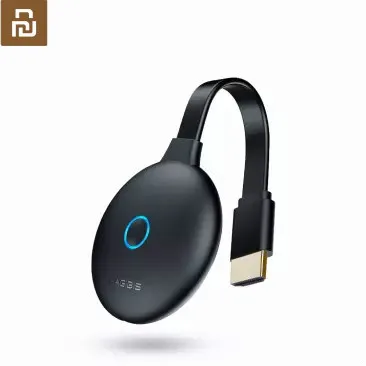 Новинка беспроводной проектор Youpin HaGiBis HD черный 2 4G + 5G 1080P автоматическое