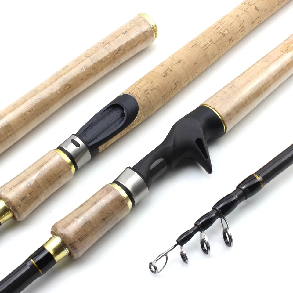 1.8m 2.1m 2.4m 2.7m lure rod Spinning Fishing Rod M power Hard Telescopic Carbon Fiber Travel pole 29cm long wooden handle
1.8m 2.1m 2.4m 2.7m lure rod Spinning Fishing Rod M power Hard Telescopic Carbon Fiber Travel pole 29cm long wooden handle