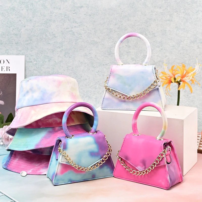 2021 Designer Brand Women Matching Hats Purses and Handbags Set Girl Colourful Bucket And Bag Set shoulder bags luxury For Women
2021 Designer Brand Women Matching Hats Purses and Handbags Set Girl Colourful Bucket And Bag Set shoulder bags luxury For Women