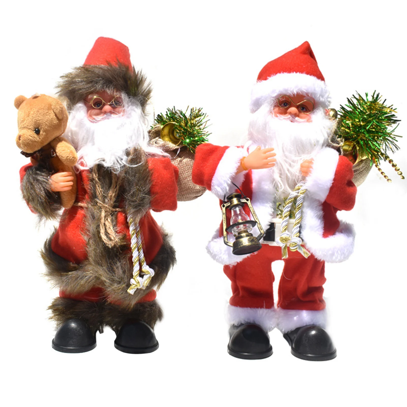 

Электрические куклы Санта-Клаус, Рождественское украшение с музыкальными танцами, рождественский подарок для детей, новый год 2022, Рождеств...