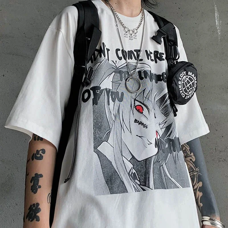 T-shirt men's and women's dark high street short sleeve summer new printing loose Gothic fashion hoddies for teens fashion
T-shirt men's and women's dark high street short sleeve summer new printing loose Gothic fashion hoddies for teens fashion