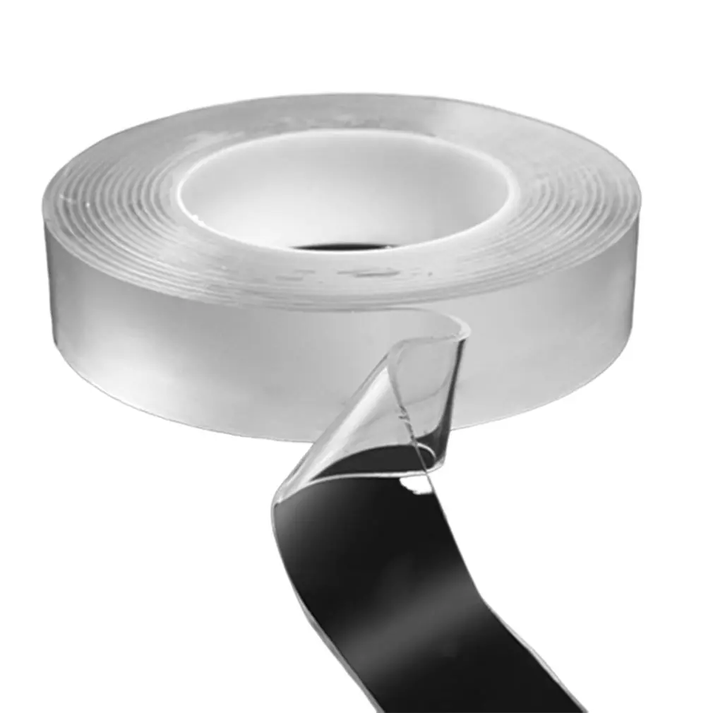 Transparent Seamless double-sided tape washable reusable double-sided adhesive glue removable clean glue household
Transparent Seamless double-sided tape washable reusable double-sided adhesive glue removable clean glue household