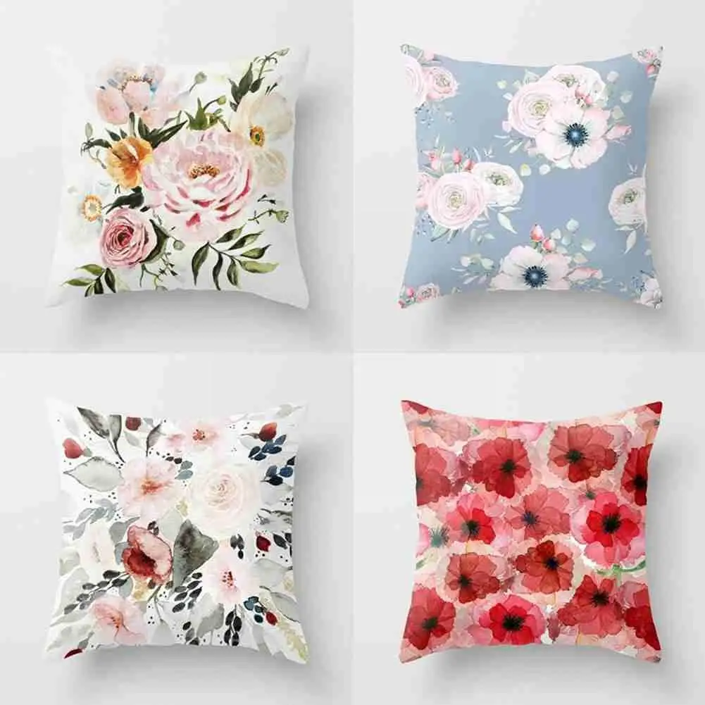 Flower Pattern Sofa Decorative Soft Waist Cushion Cover Throw Pillows Pillowcase Decor Home Pillow Pillowcover 45*45 Polyes A3F6
Flower Pattern Sofa Decorative Soft Waist Cushion Cover Throw Pillows Pillowcase Decor Home Pillow Pillowcover 45*45 Polyes A3F6