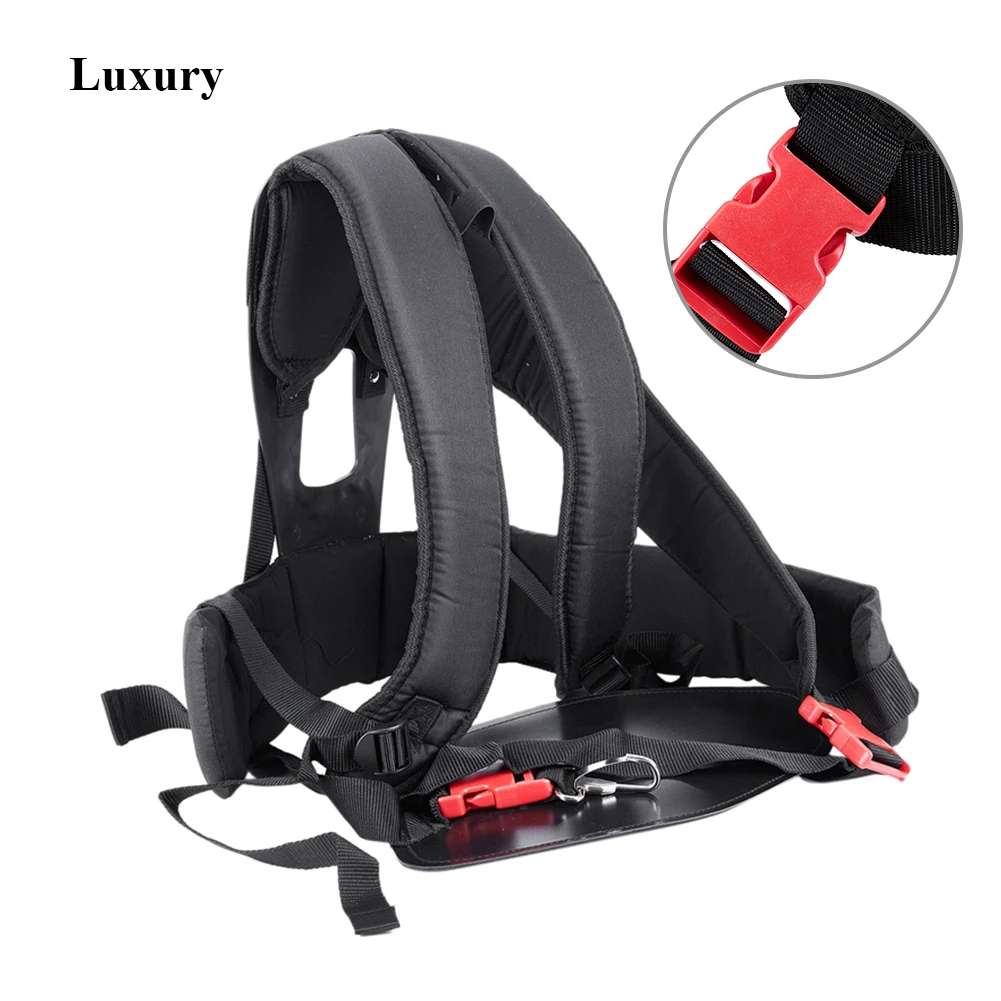 New Grass Cutter Accessories Double Shoulder Strap Harness For Brush Cutter Confortable Shoulder Padsleg Protection Panel Black
New Grass Cutter Accessories Double Shoulder Strap Harness For Brush Cutter Confortable Shoulder Padsleg Protection Panel Black