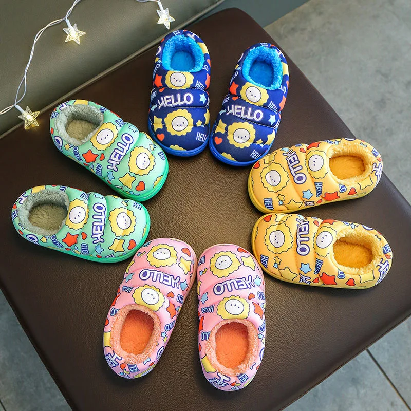 Slippers children winter boys and girls cartoon cute non-slip warm baby slippers home indoor parent-child fur shoes
Slippers children winter boys and girls cartoon cute non-slip warm baby slippers home indoor parent-child fur shoes