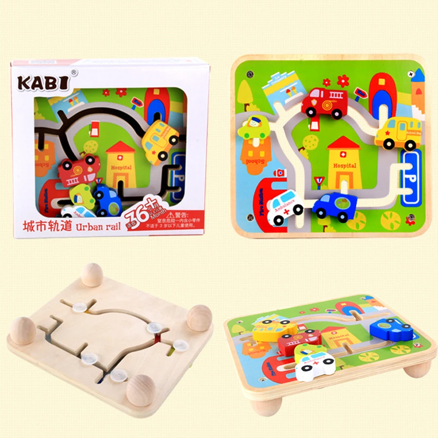 Baby Montessori Materials Educational Wooden Toys City Track Car Preschool Montesori Educativo Wood Toy For Bebe Early Learning
Baby Montessori Materials Educational Wooden Toys City Track Car Preschool Montesori Educativo Wood Toy For Bebe Early Learning