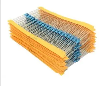 NEW 600 Pcs 30 Kinds Each Value Metal Film Resistor pack 1/4W 1% resistor assorted Kit Set
NEW 600 Pcs 30 Kinds Each Value Metal Film Resistor pack 1/4W 1% resistor assorted Kit Set
