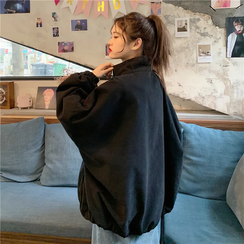 Jackets Women Solid Plus Size 2XL Loose Turn-down Collar Oversize Daily Coats Safari Style Sun-proof BF Harajuku All-match Chic
Jackets Women Solid Plus Size 2XL Loose Turn-down Collar Oversize Daily Coats Safari Style Sun-proof BF Harajuku All-match Chic