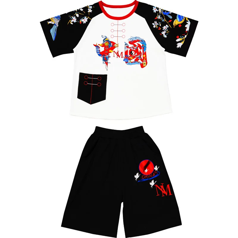 New 2021 Children's Boys Summer Clothing Sets Cotton T-shirt + Shorts Casual Tracksuit For Kids Baby Boys Clothes Suit 3-14Y
New 2021 Children's Boys Summer Clothing Sets Cotton T-shirt + Shorts Casual Tracksuit For Kids Baby Boys Clothes Suit 3-14Y