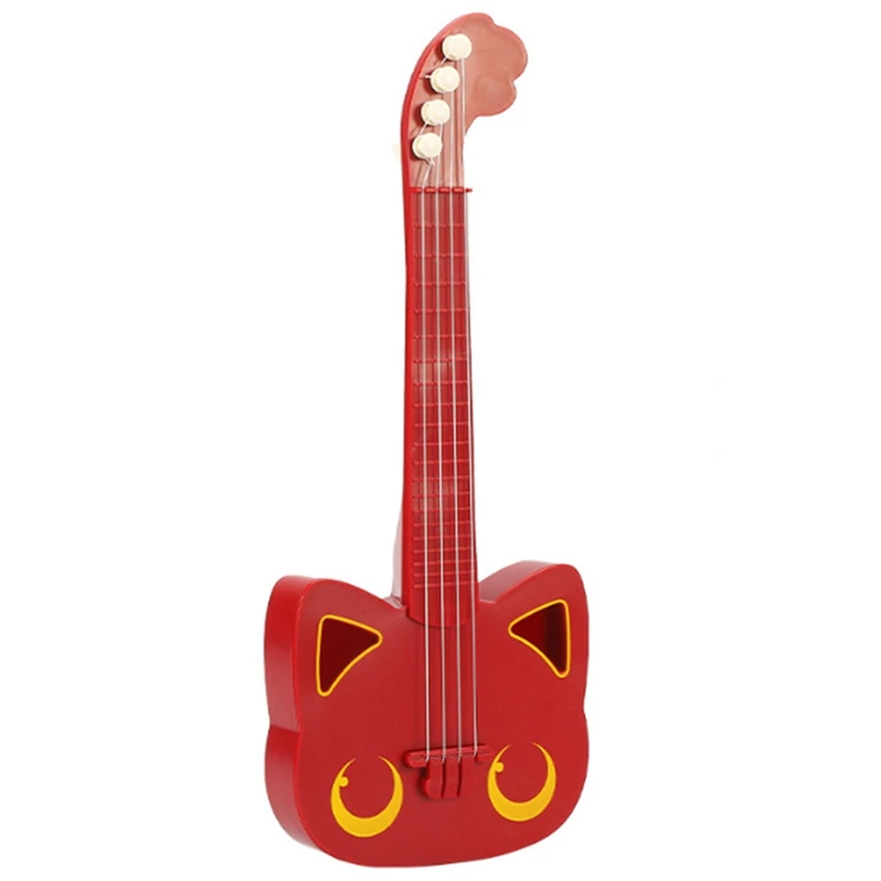 Cute Cat Shape Guitar Beginner Concert Children Musical Instrument Ukulele Children Gift
Cute Cat Shape Guitar Beginner Concert Children Musical Instrument Ukulele Children Gift