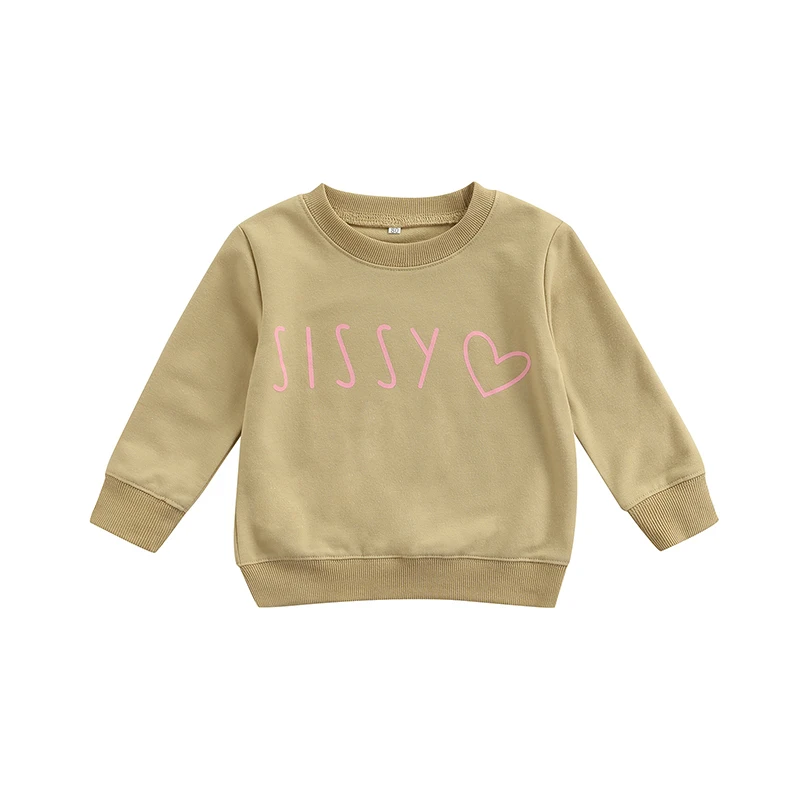 Kid Toddler Baby Autumn Sweatshirt, Long-Sleeved O-neck Letter Print Brother and Sister Pullover
Kid Toddler Baby Autumn Sweatshirt, Long-Sleeved O-neck Letter Print Brother and Sister Pullover