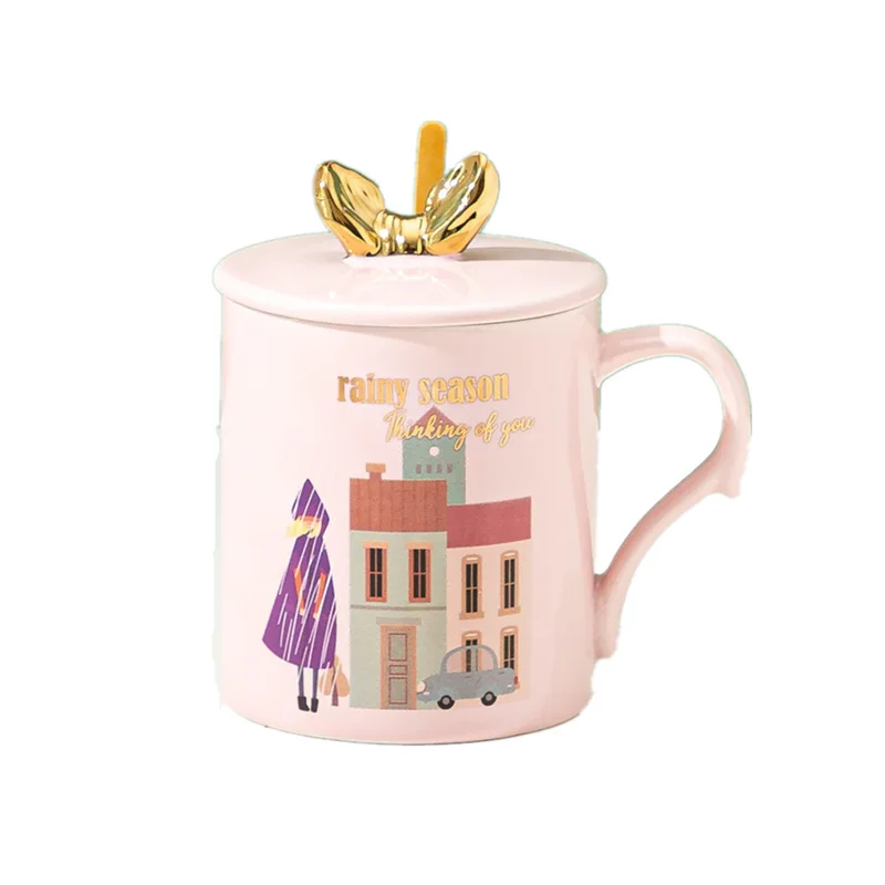 Creative Romantic Couple Water Ceramic Mug Modern Fashion Coffee Mugs with Lid Spoon Ladies Breakfast Milk Cup
Creative Romantic Couple Water Ceramic Mug Modern Fashion Coffee Mugs with Lid Spoon Ladies Breakfast Milk Cup