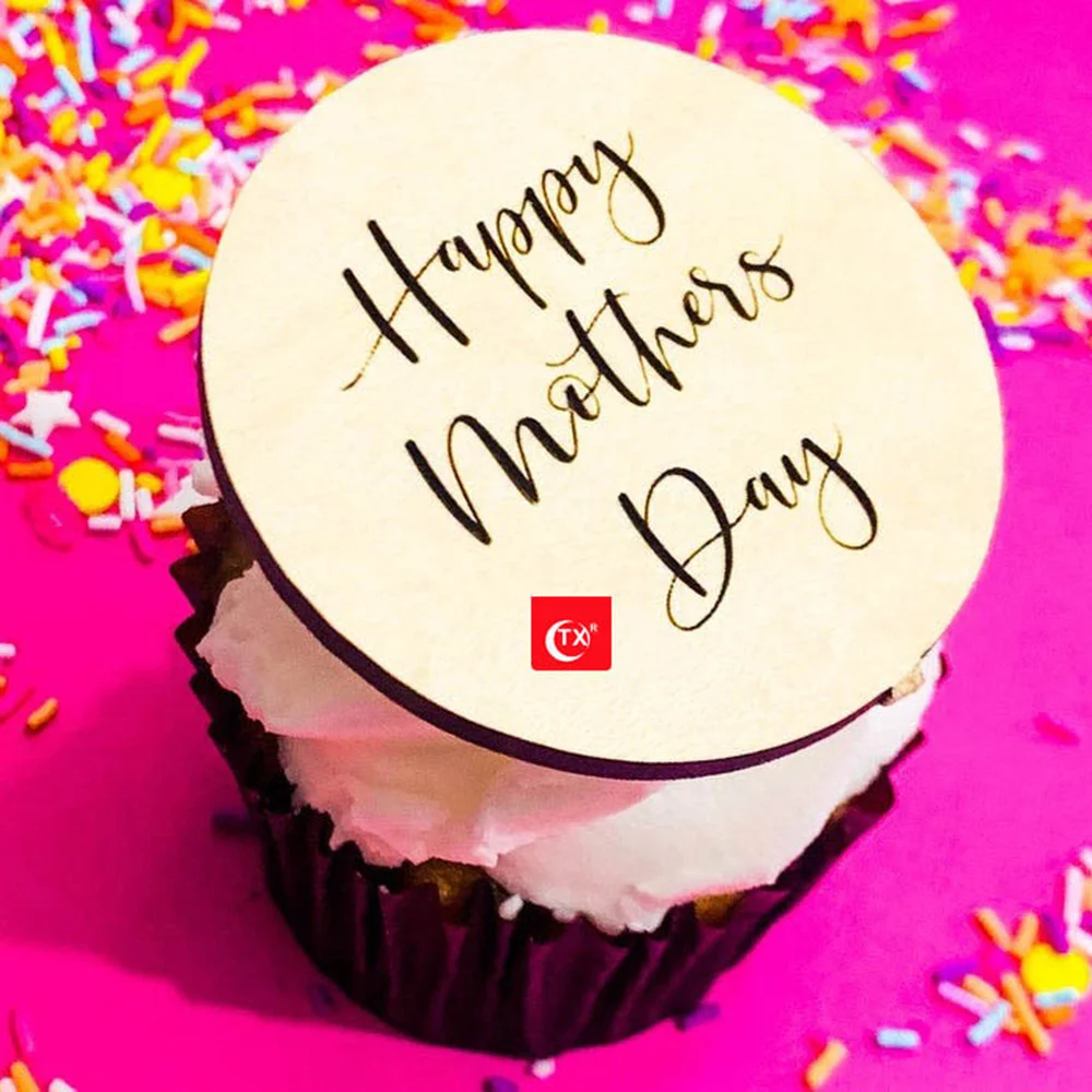 50pcs/lot Happy Mothers Day Cake Insert Card Cupcakes Mirror Acrylic Carving Ornaments Round Cake Toppers Dessert Decorations
50pcs/lot Happy Mothers Day Cake Insert Card Cupcakes Mirror Acrylic Carving Ornaments Round Cake Toppers Dessert Decorations