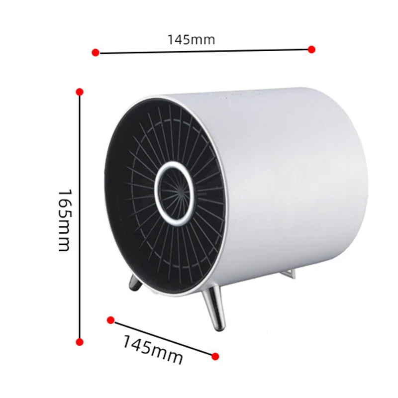 Newly Mini Leafless Desktop Electric Heater With Adjustable Third Gear Modes Household Energy-Saving Equipment TE889
Newly Mini Leafless Desktop Electric Heater With Adjustable Third Gear Modes Household Energy-Saving Equipment TE889