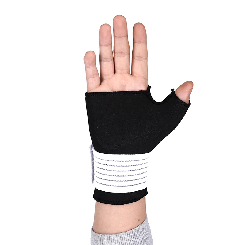 

new Ventilate Thumb Wrap Wrist Guard Arthritis Brace Sleeve Support Glove Elastic Palm Hand Wrist Supports