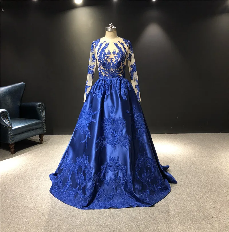 ZuhairMurad Vestidos de fiesta 2021 Real Pictures Royalblue Long Sleeves Floor Length Formal Party Prom Women Evening Dresses
ZuhairMurad Vestidos de fiesta 2021 Real Pictures Royalblue Long Sleeves Floor Length Formal Party Prom Women Evening Dresses