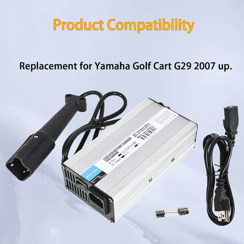 2021 WFLNHB 3-pin 48V battery charger replacement part for Yamaha golf cart G29 2007 Up
2021 WFLNHB 3-pin 48V battery charger replacement part for Yamaha golf cart G29 2007 Up