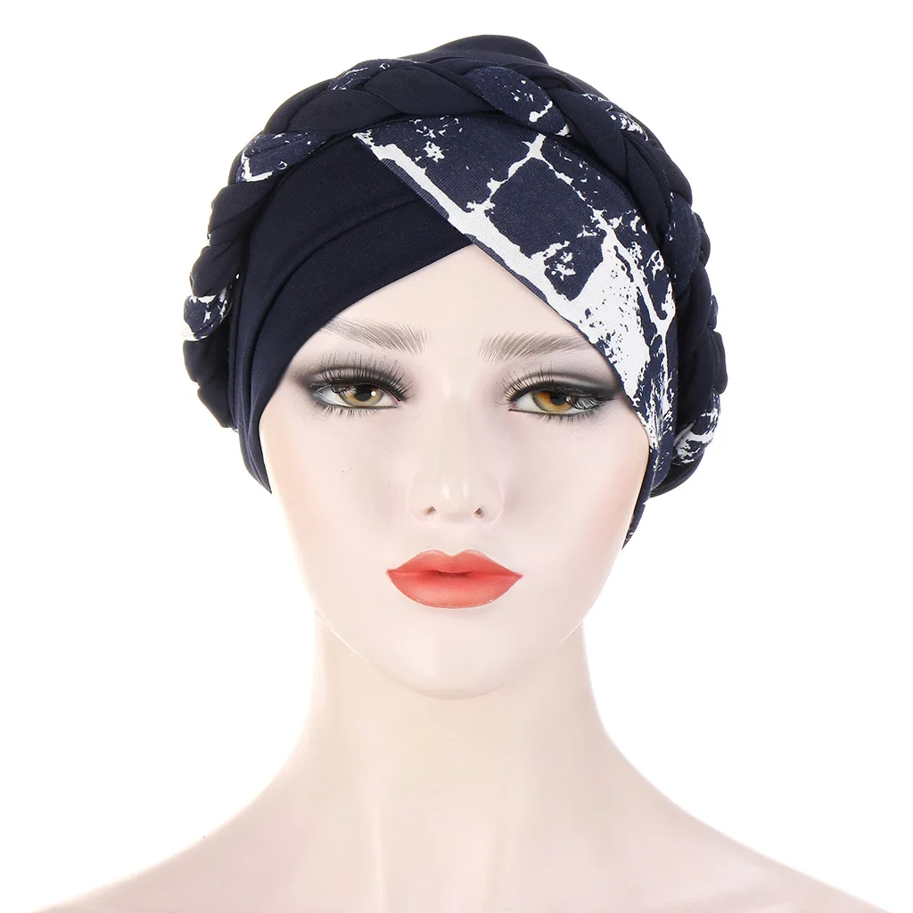 New Floral Cloth Stitching Braid Hat Multi-Color Soft Hijab Cap Muslim Turban Caps for Women Multifunctional Chemotherapy Hat
New Floral Cloth Stitching Braid Hat Multi-Color Soft Hijab Cap Muslim Turban Caps for Women Multifunctional Chemotherapy Hat
