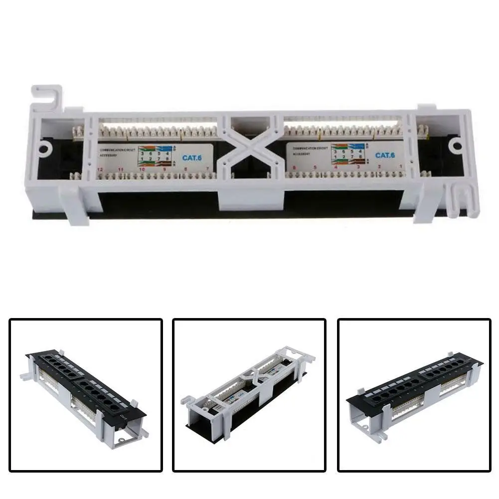 12-port Unshielded Model Over-tested With Bracket Rj45 6 Category Category Distribution 6 Frame Network N3P9
12-port Unshielded Model Over-tested With Bracket Rj45 6 Category Category Distribution 6 Frame Network N3P9