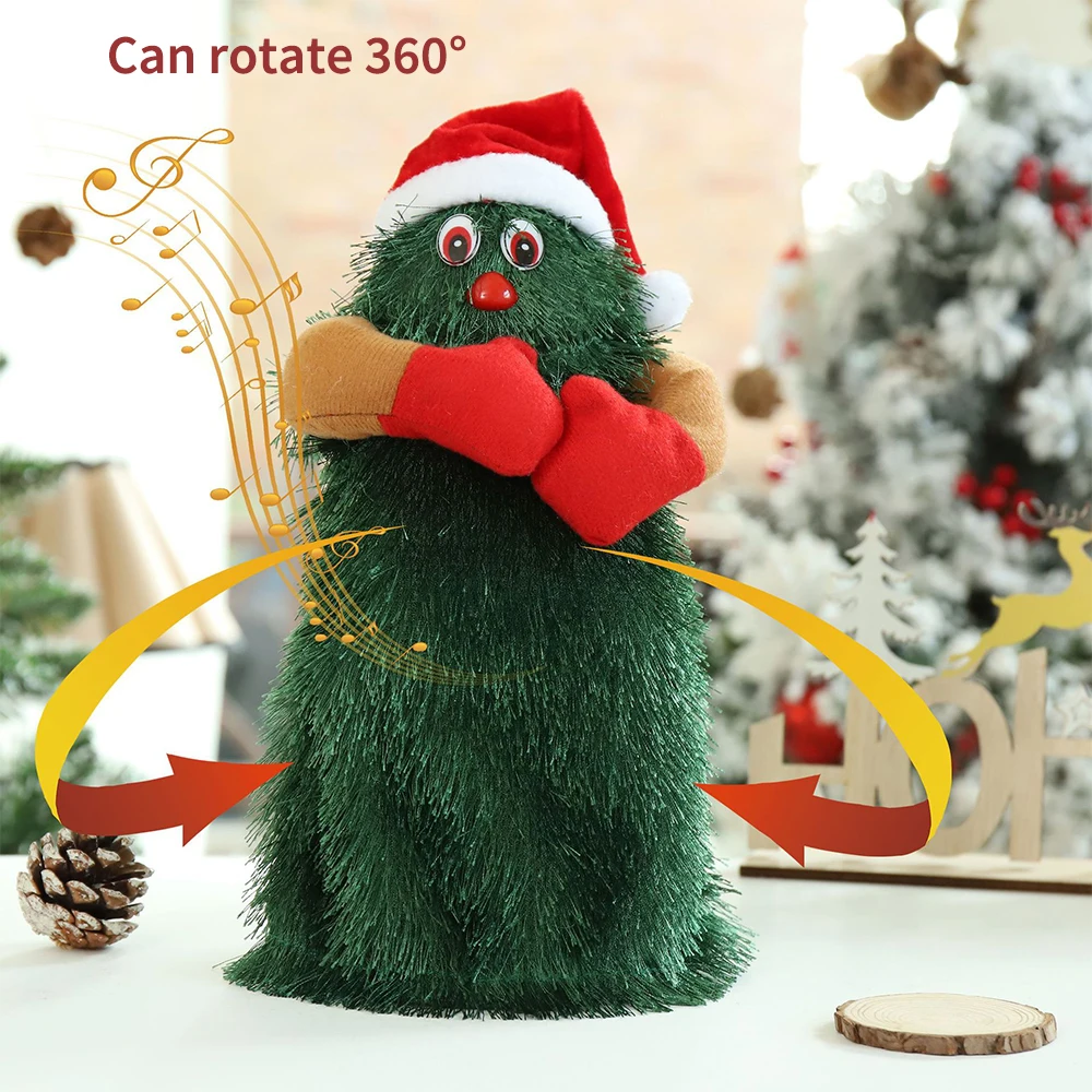 Electric Rotating Christmas Tree Christmas Party Decoration Props Children's Toys Xmas Luxury Gift
Electric Rotating Christmas Tree Christmas Party Decoration Props Children's Toys Xmas Luxury Gift
