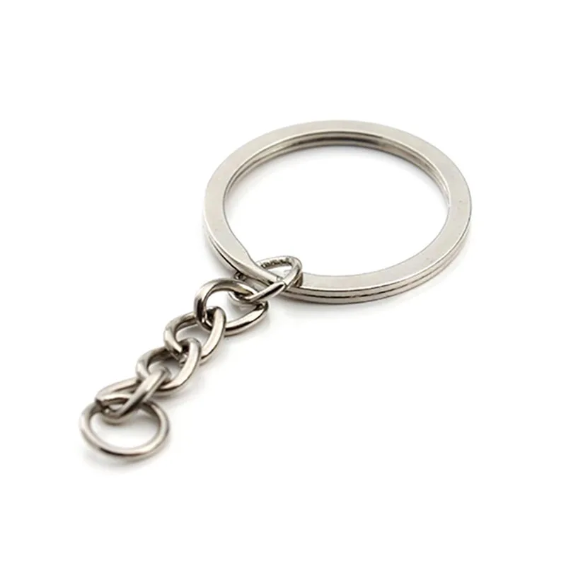 20pcs Silver Plated Keyring with Split Ring Clasp for Pendants Keyfob Accessories 25mm Blank Key Ring DIY Keychain Crafts Making
20pcs Silver Plated Keyring with Split Ring Clasp for Pendants Keyfob Accessories 25mm Blank Key Ring DIY Keychain Crafts Making