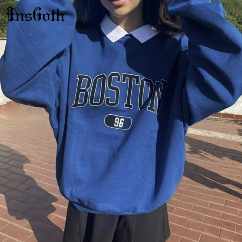 InsGoth Grunge Oversized Blue Hoodie Y2K Goth Harajuku Letter Print Sweatshirt Chic Women Autumn Long Sleeve Punk Streetwear
InsGoth Grunge Oversized Blue Hoodie Y2K Goth Harajuku Letter Print Sweatshirt Chic Women Autumn Long Sleeve Punk Streetwear